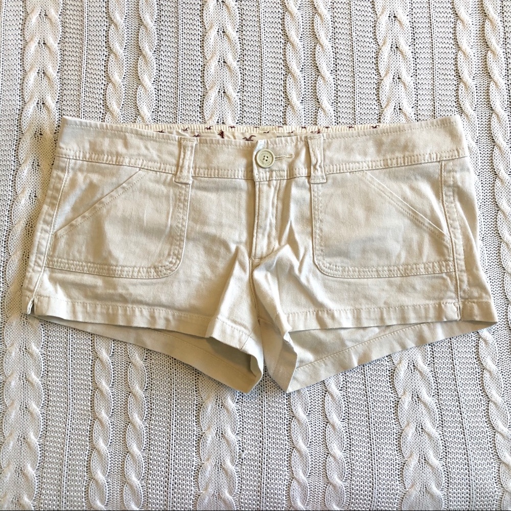 Beige, Hollister short-shorts